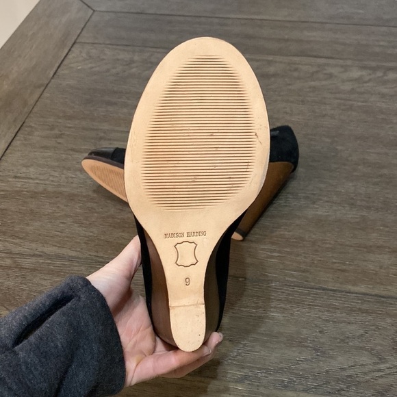 MADISON HARDING WEDGE T STRAP HEELS | Size 9 - Picture 4 of 14